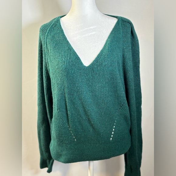White House Black Market Sweaters - White House Black Market Teal Sweater Size XL NWT